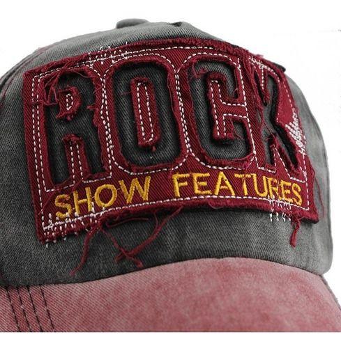 Gorro Jockey Unisex Diseño Rock Show Beisbol Moda Sport-3