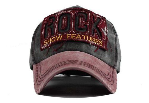 Gorro Jockey Unisex Diseño Rock Show Beisbol Moda Sport-4