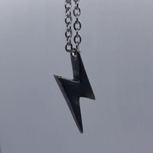 Collar De Rayo Titanio Silver Old Fashion Style-4