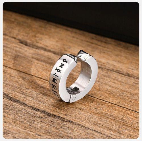 Aros Vikingos De Presion Runas Hombre Mujer-3