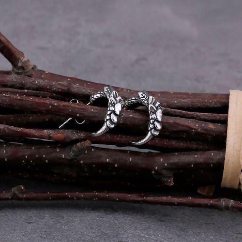 Aros Punk Hombre Mujer Garra Earing Moda-3