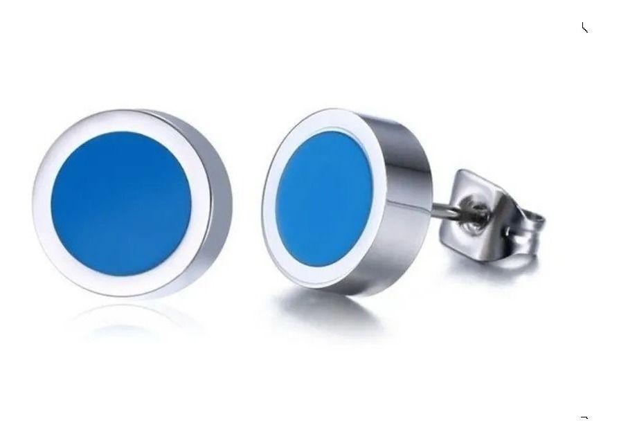 Aros Punk Blue Sky Circular Hombre Mujer Moda 2021 Royal Madriz | Paris.cl