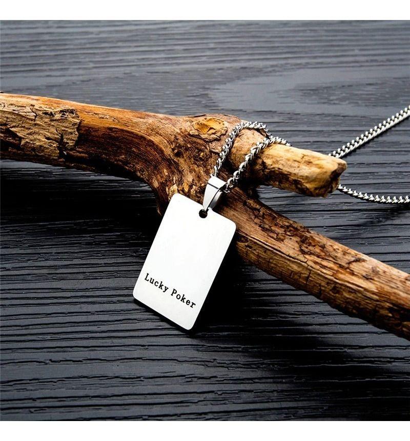 Collar As De Picas Hombre Mujer Moda 2022 Style X-7