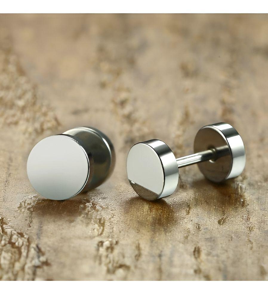 Aros Tipo Punk Silver Rock Hombre Mujer Moda 2020  .-2