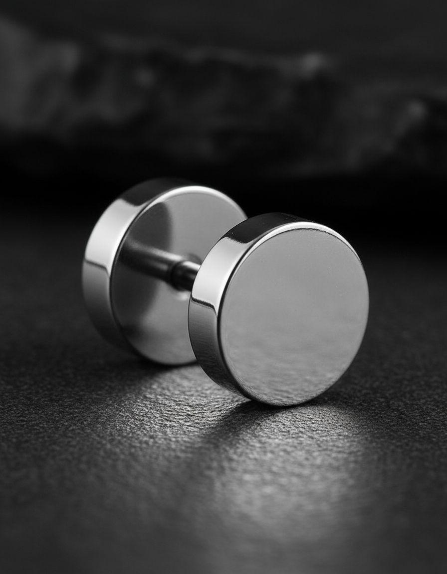 Aros Tipo Punk Silver Rock Hombre Mujer Moda 2020  .-4