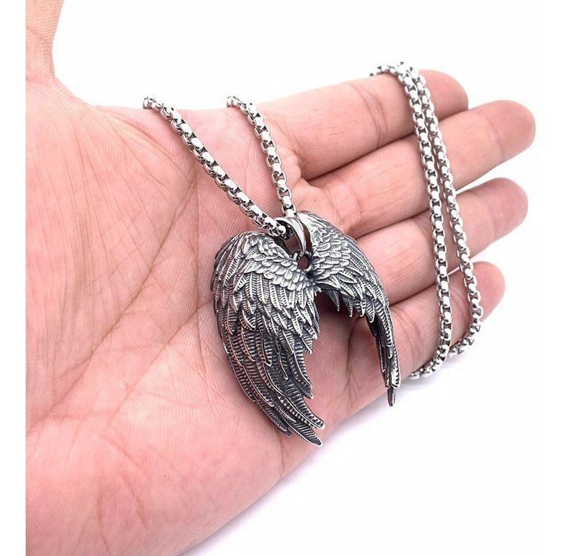 Collar De Alas Angel Hombre Mujer Moda 2022 M1-3