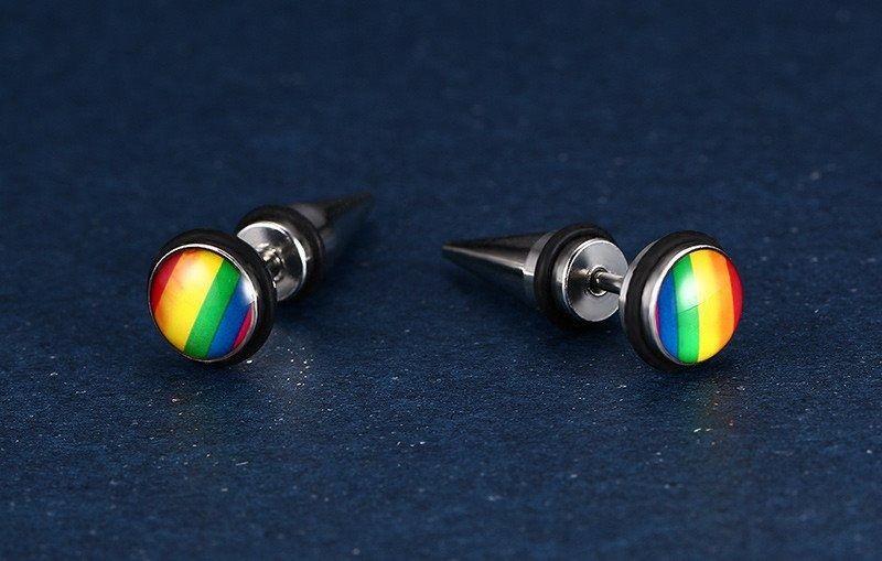 Aros Bandera De Diversidad Lgbt Earing Moda 2019-2