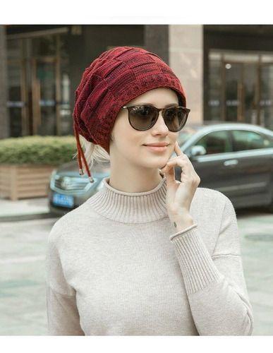 Gorro Invierno Cuello Hombre De Lana Con Forro Interno-2