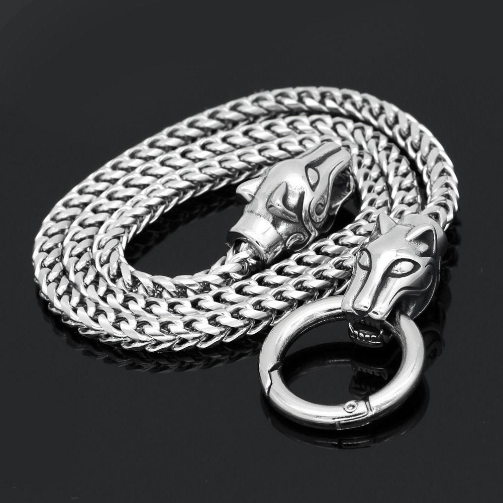 Collar Vikingo Martillo Thor Acero Hombre Moda Vikingo-5