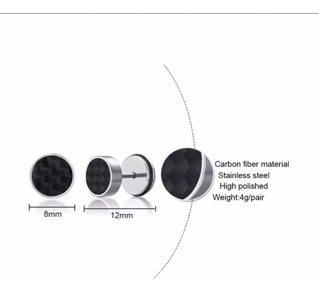 Aros Silver Space Fibra De Carbono Hombre Mujer Moda 2019-1