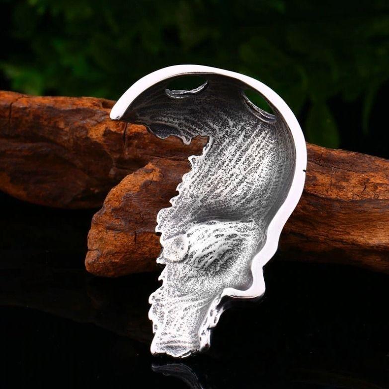 Collar Craneo Calavera Hombre Moda Masculina 2021 1-2