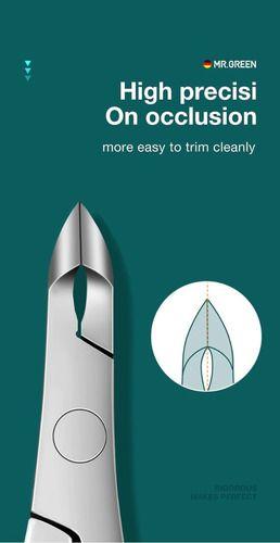 Cortaúñas Mr. Green Acero Inoxidable Manicure Corta Cutícula-4