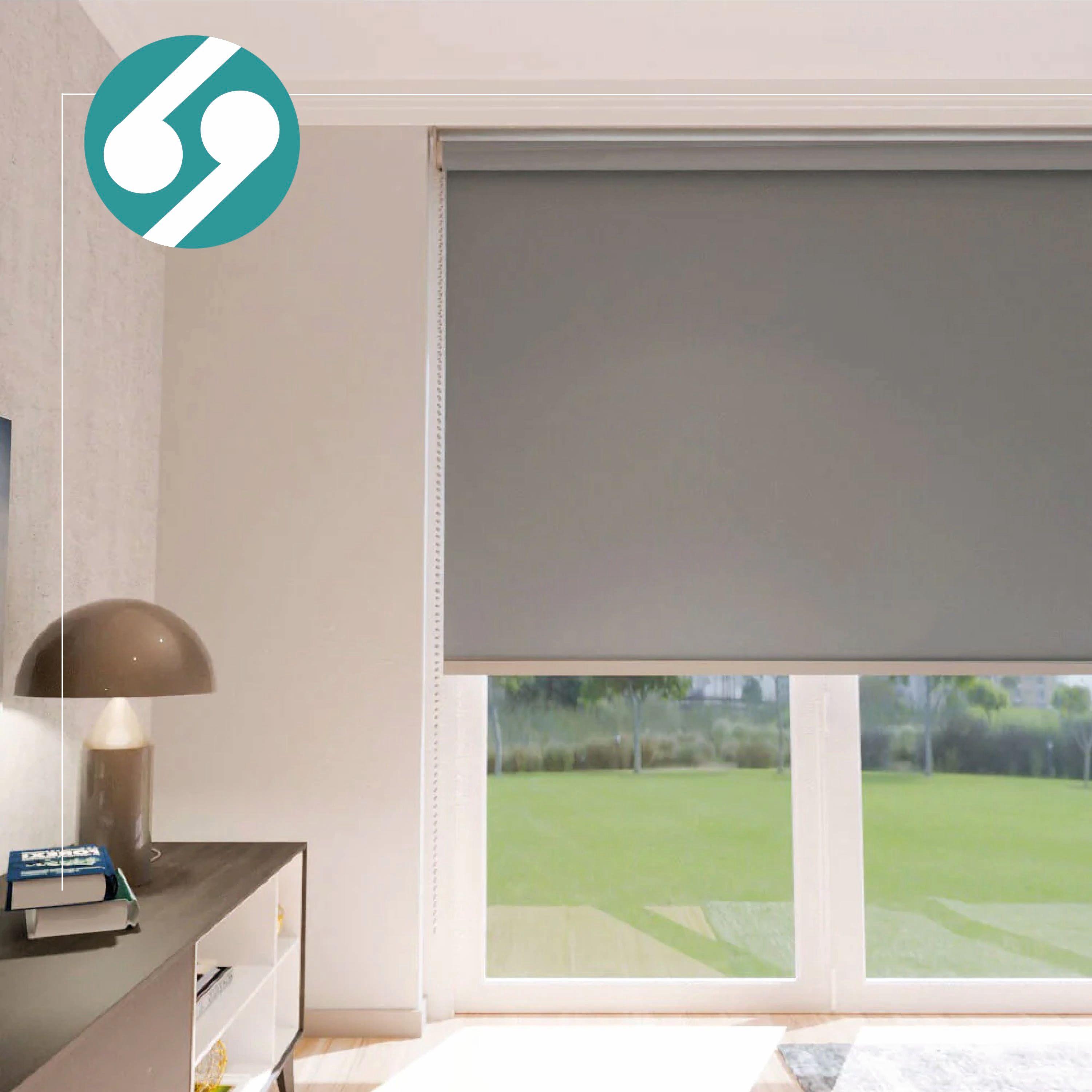 Cortina Roller Blackout Gris 180 X 250 Cm-6