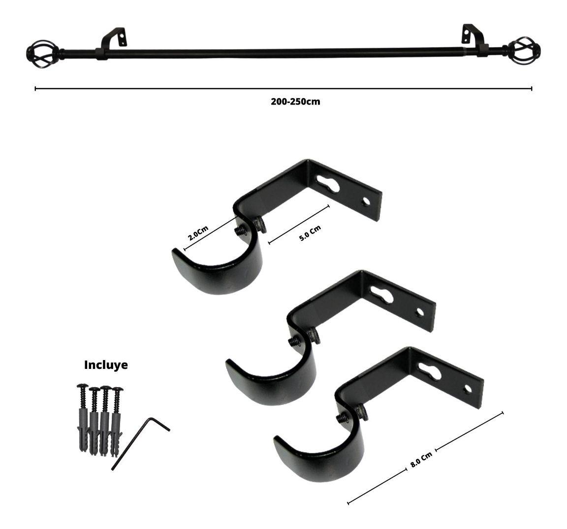 Set Simple Extensible 200-250 Cm Color Orb Terminal Nido-4