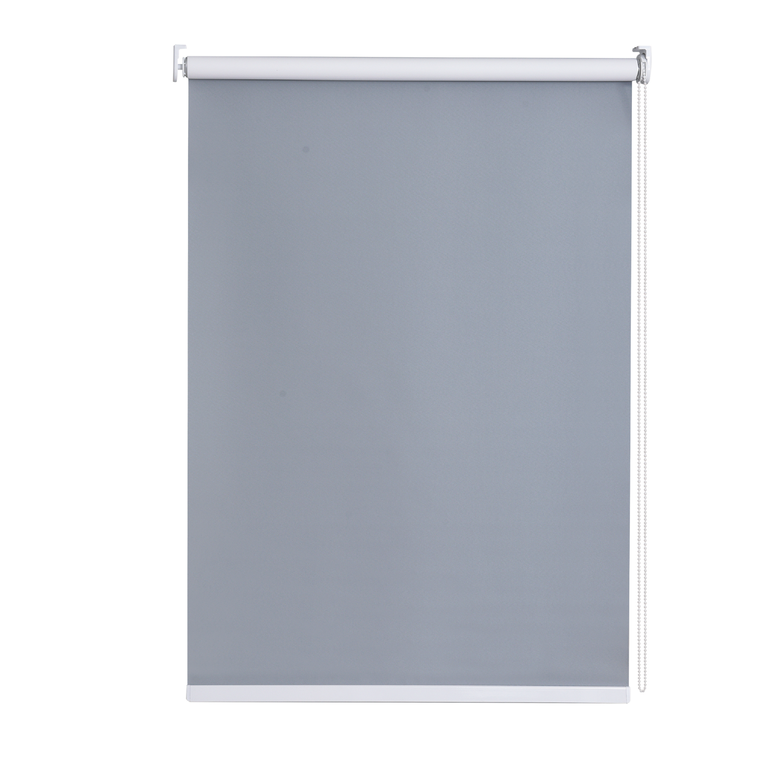 Cortina Roller 100% Blackout Gris 180X250 Cm Aura-0