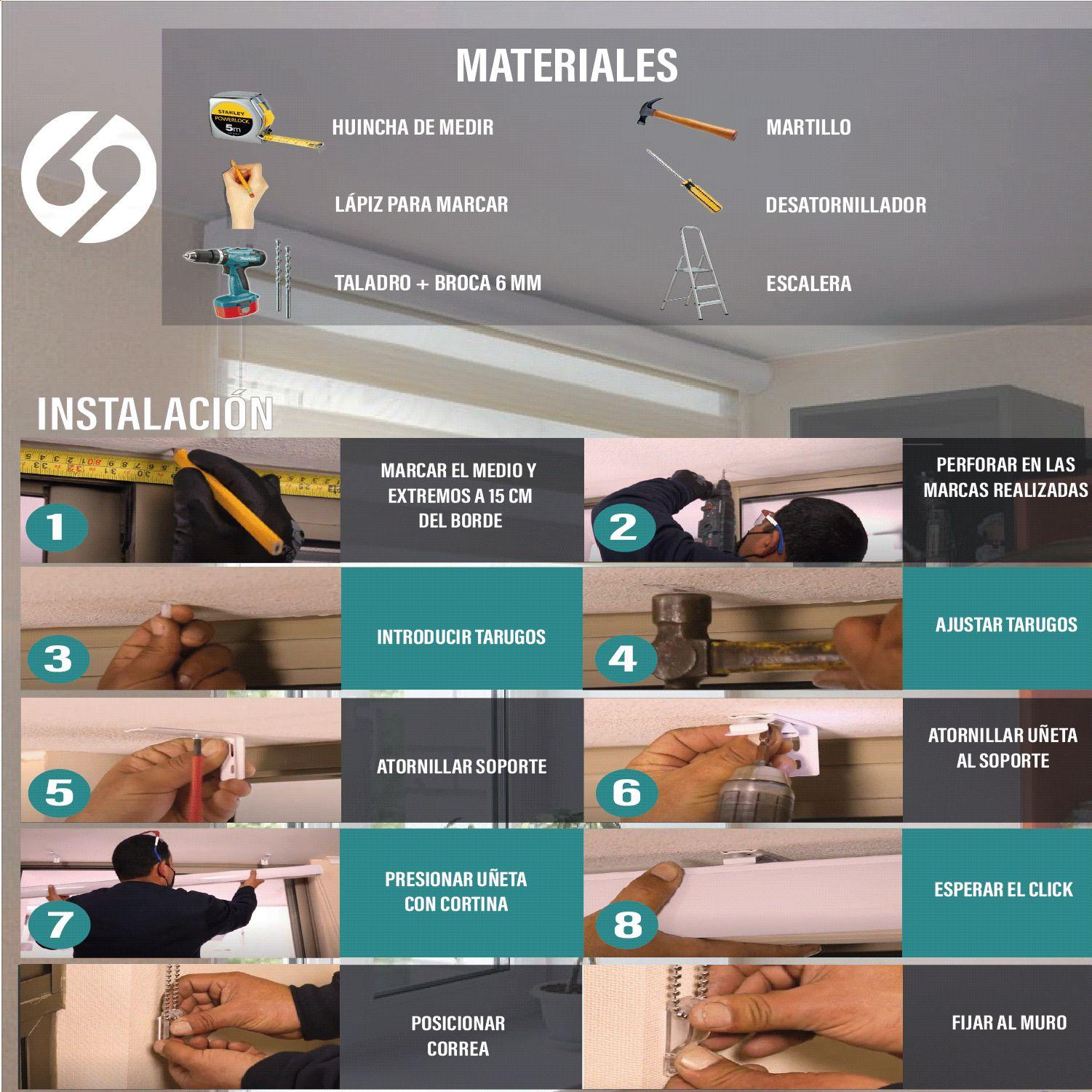 Roller Duo Zebra Día y Noche Gris 200 X 250 Cm Sin Cenefa-8