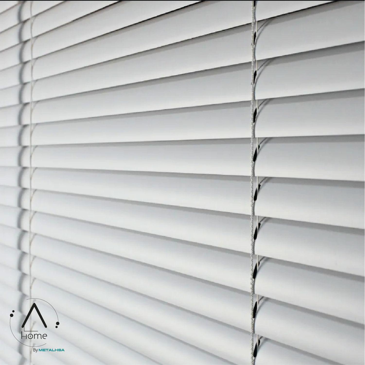Persiana Veneciana Pvc 25MM 200X165 Cm Manual Gris Ceniza-3