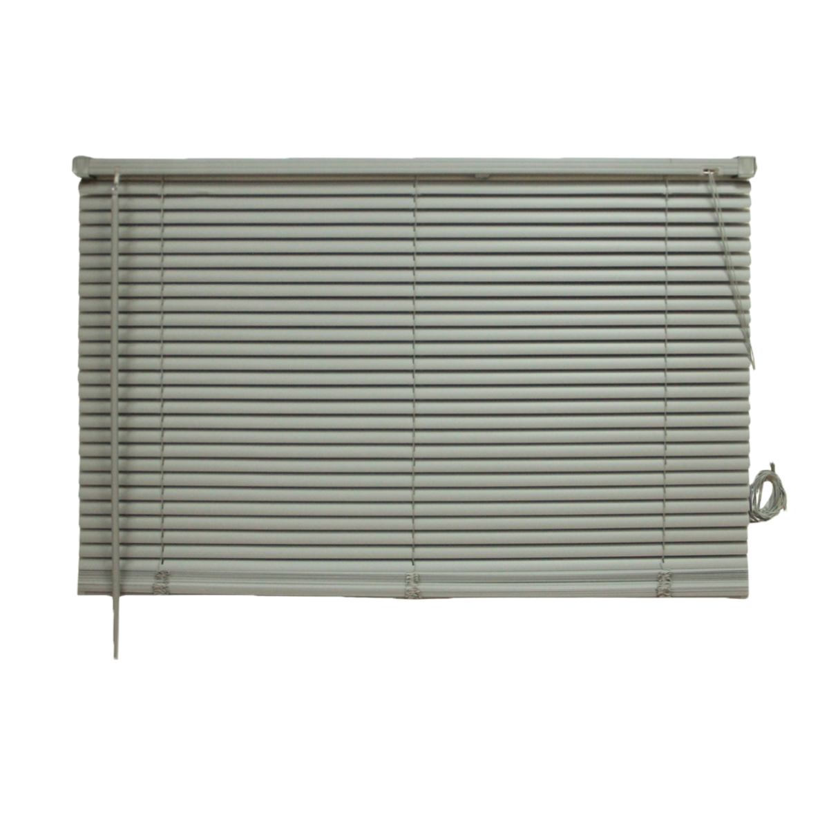 Persiana Veneciana Pvc 25MM 200X165 Cm Manual Gris Ceniza Aura-2