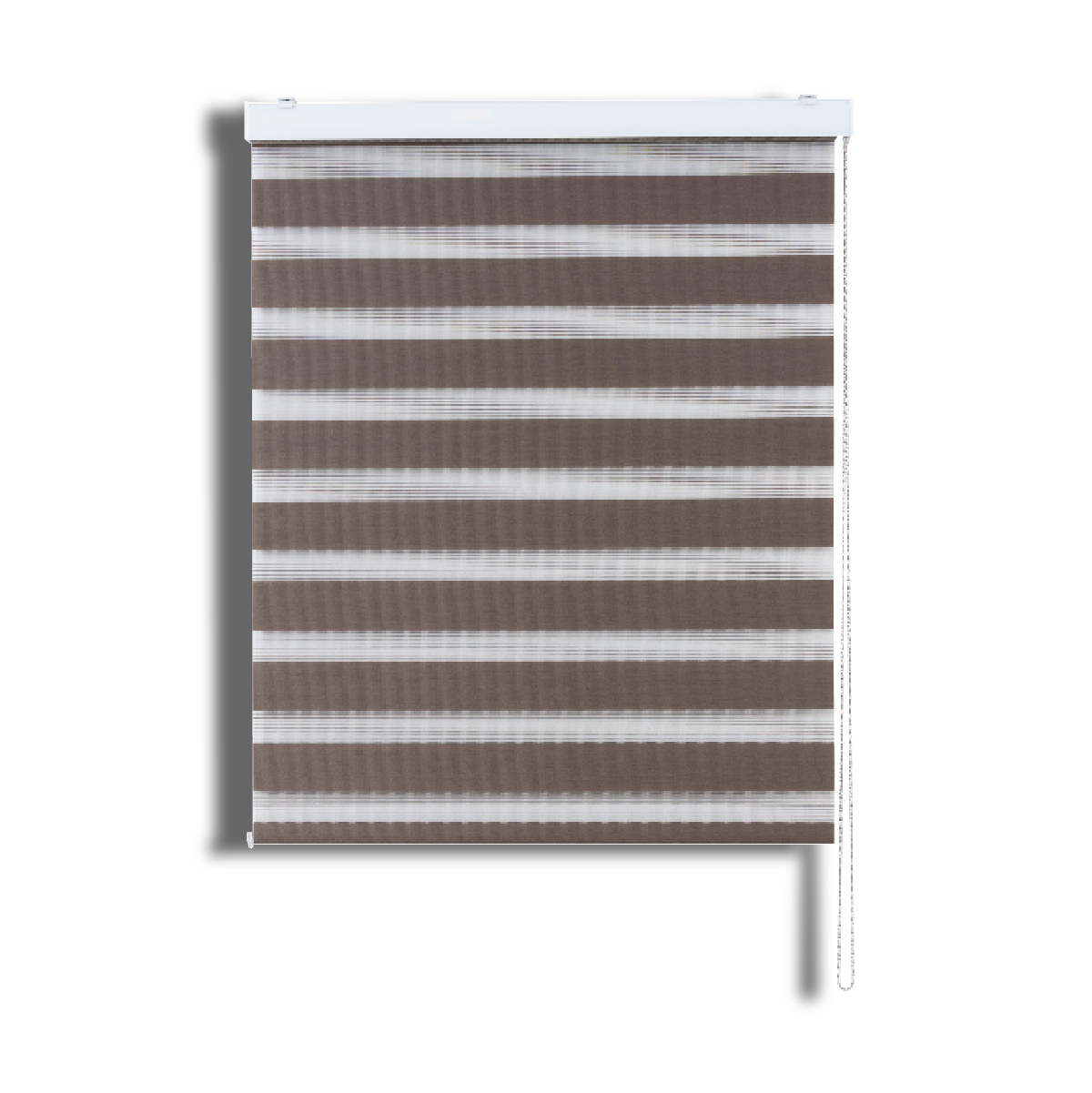 Cortina Roller Duo Zebra Día Y Noche Tostado 120 X 165 Cm Sunfree-0