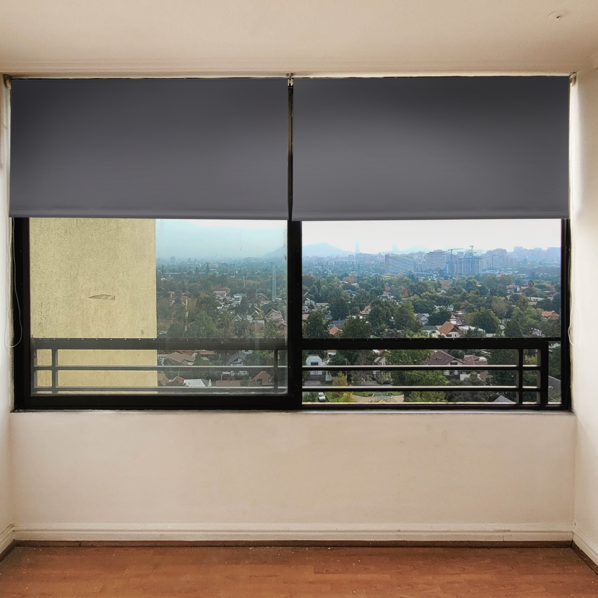 Cortina Roller Blackout Gris 90 X 250 Cm Sunfree-7