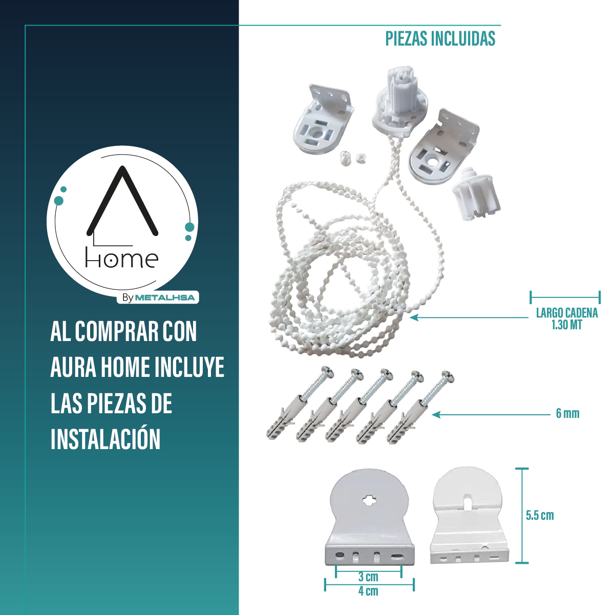 Cortina Roller Blackout Gris 90 X 250 Cm Sunfree-9