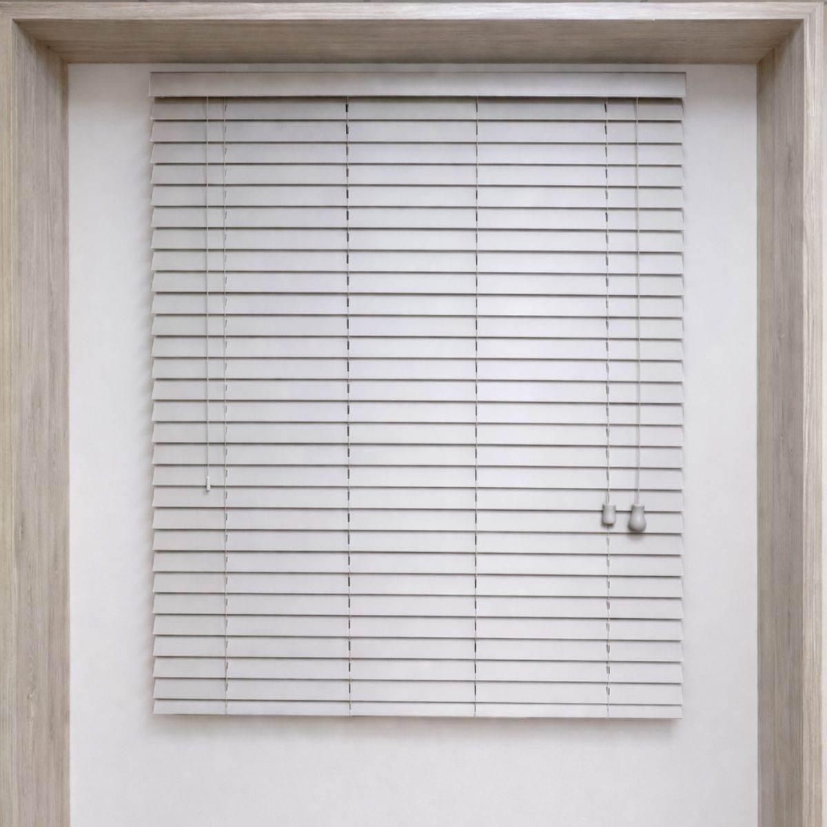 Persiana Imitación Madera 50 MM 200X250 Cm Gris Claro Aura-1
