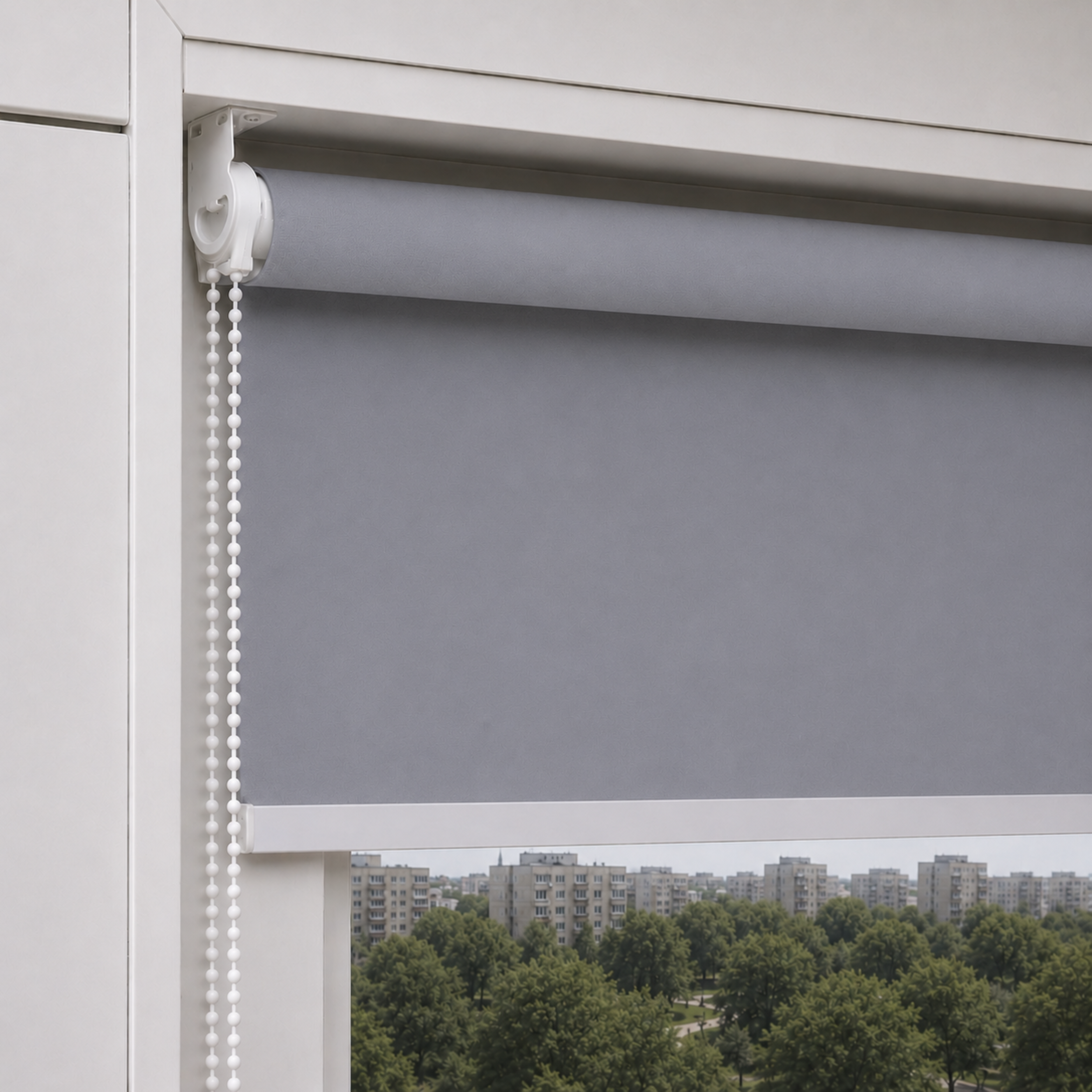 Cortina Roller Blackout 200 X 250 Cm Color Gris Marca Sunfree-7