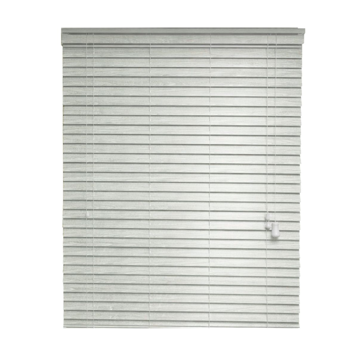 Persiana PVC Tipo Madera 50 MM 120X250 Cm Gris Texturado Aura-0