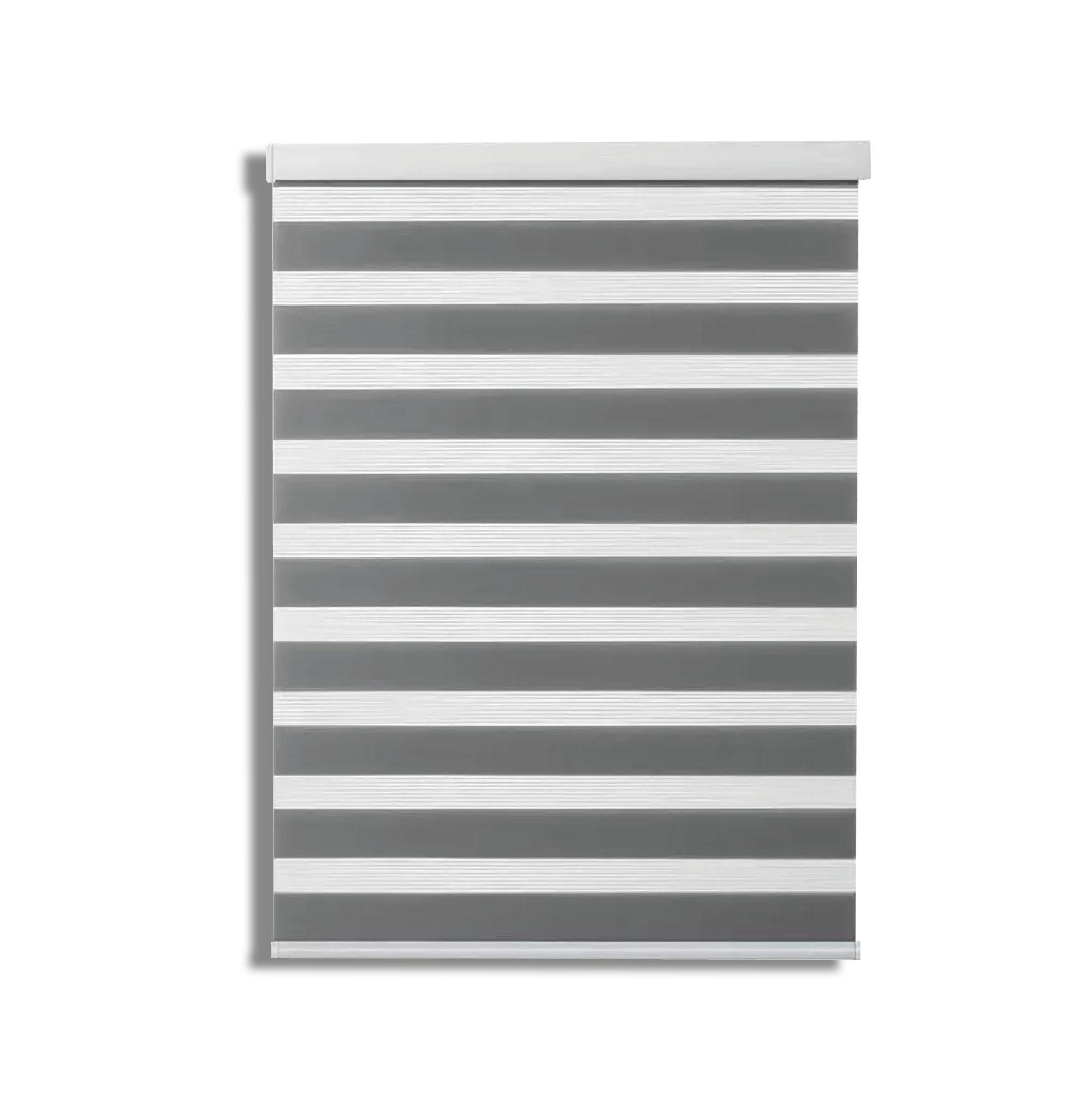 Roller Duo Zebra Día Y Noche Gris 180 X 250 Cm Premium-0