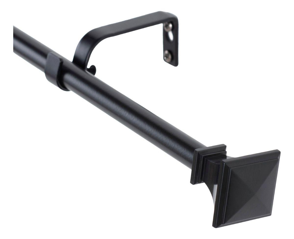 Set Simple Extensible 120-200 Cm Color Negro Terminal Prisma-0