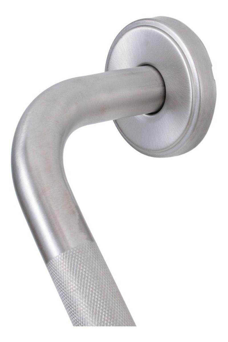 Barra De Seguridad Inoxidable Con Tapa De 60 Cm-3