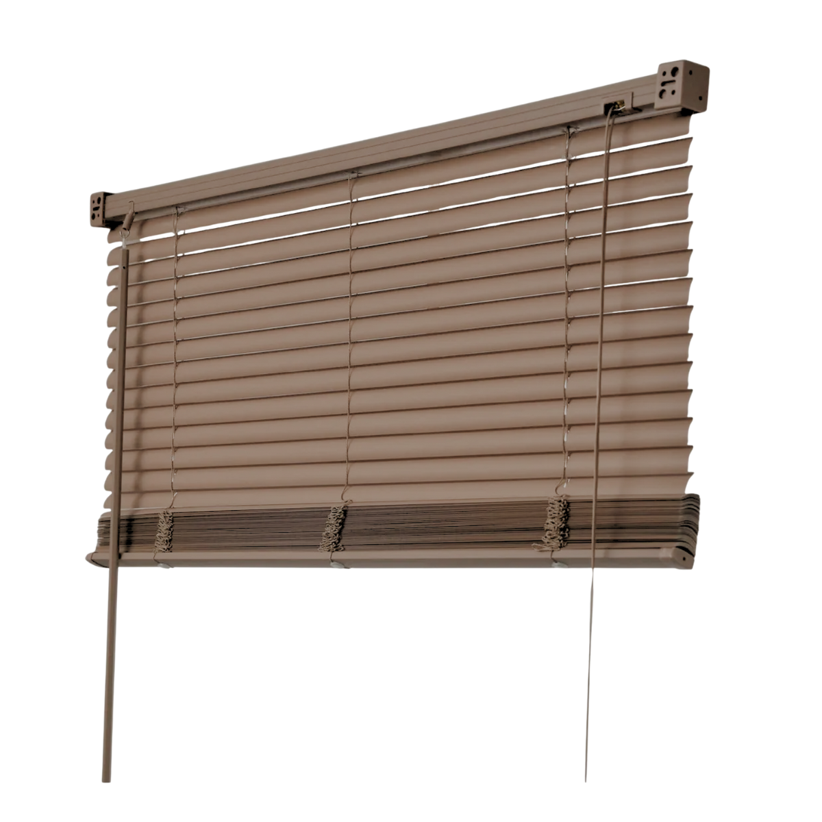 Persiana Veneciana Pvc 25MM 100X165 Cm Manual Capuccino Aura-1