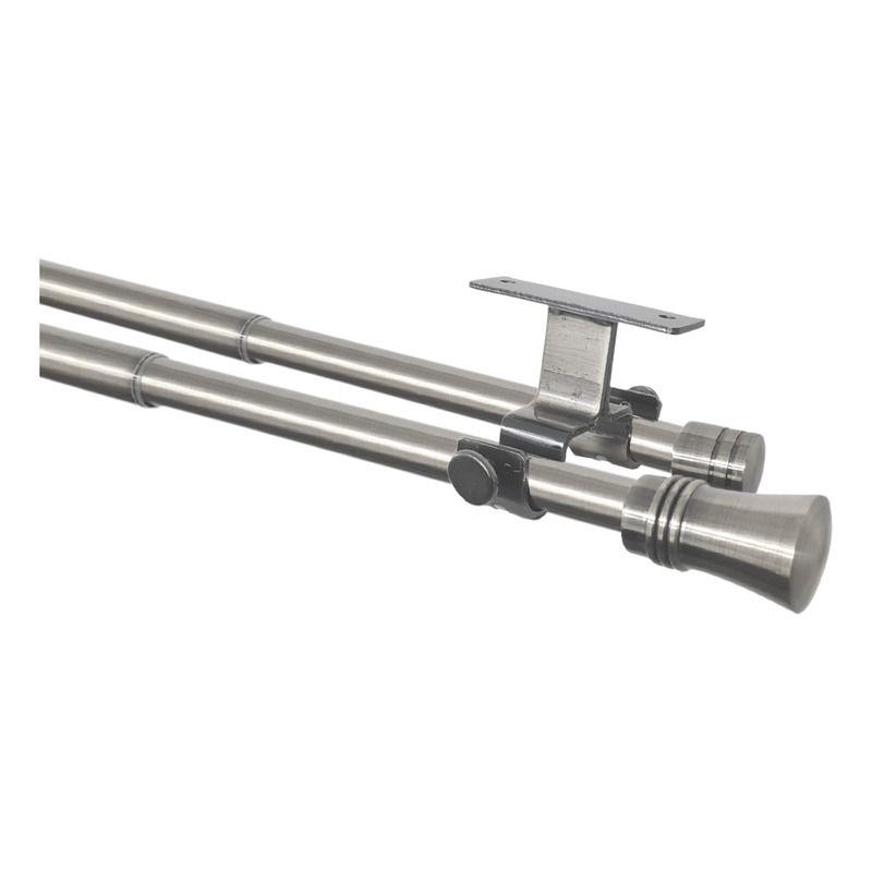 Set Extensible Techo 120-210 Cm Color Satín Terminal Cónico-0