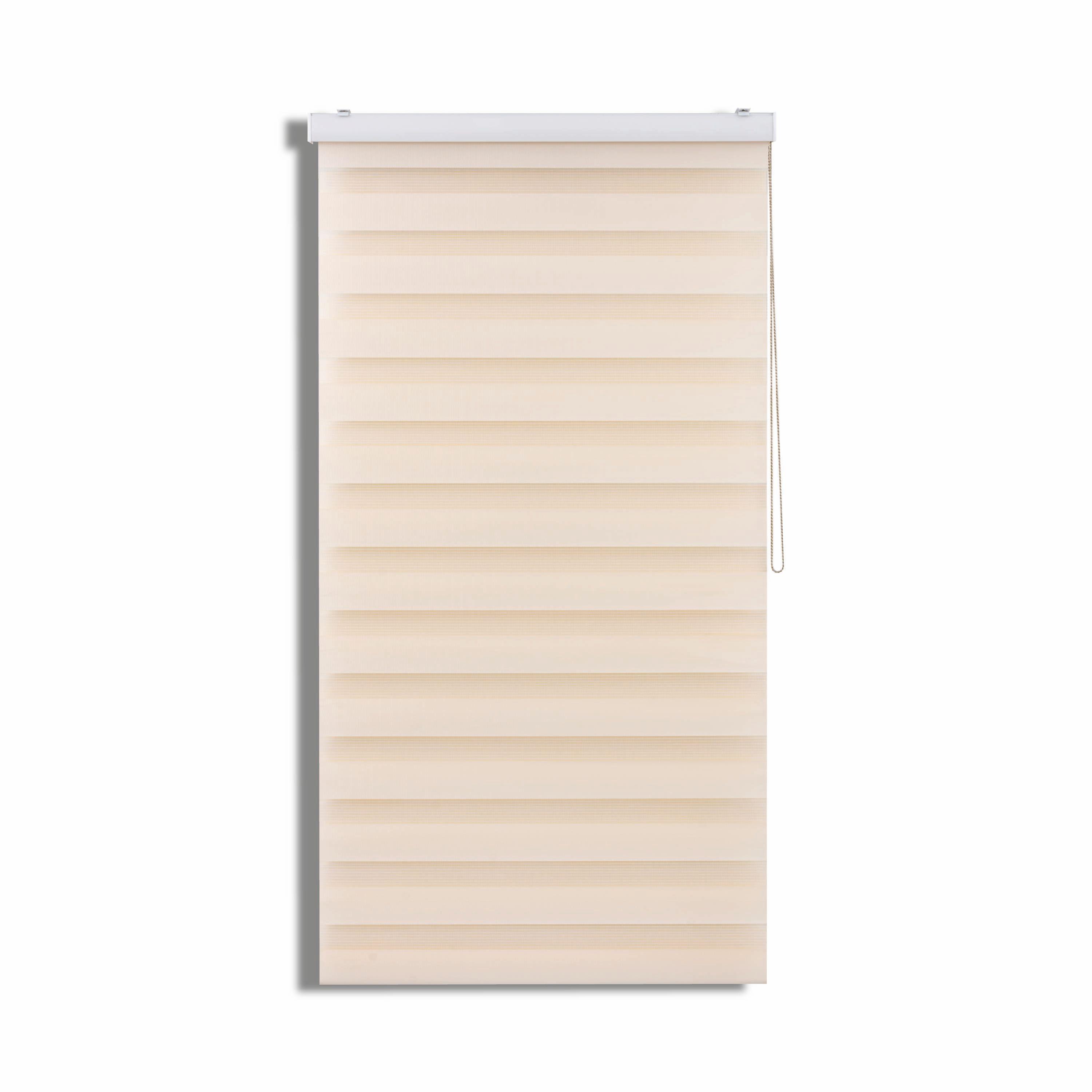 Cortina Roller Duo Zebra Día Y Noche Beige 120 X 250 Cm Sunfree-0