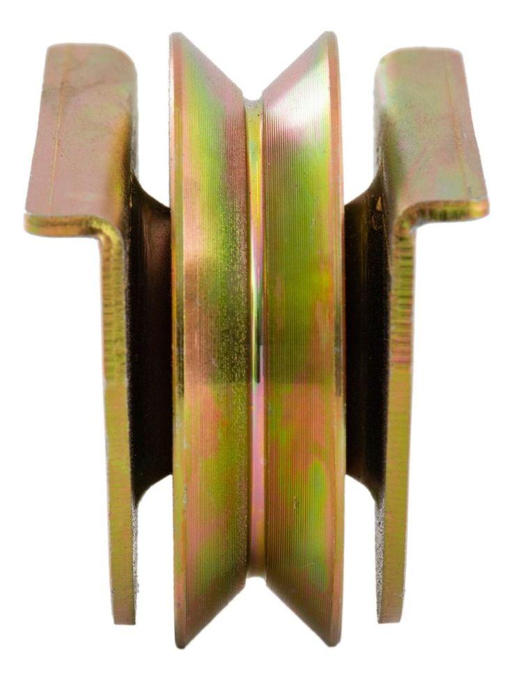 Rueda Para Portón Con Placa Abierta 64 Mm-1