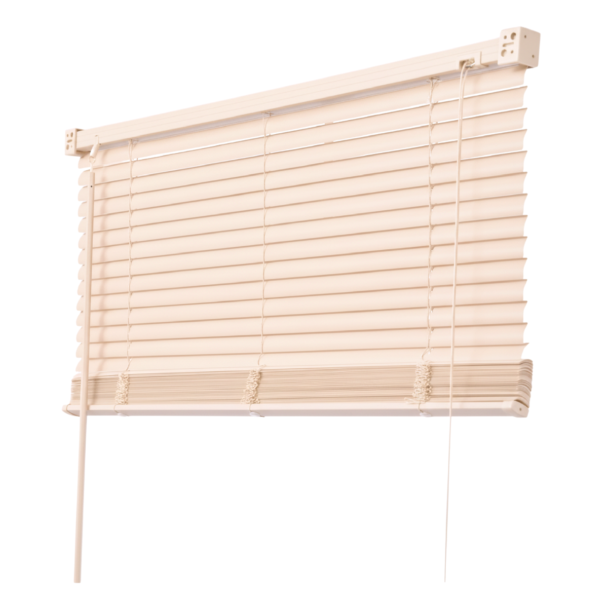 Persiana Veneciana Pvc 25MM 160X165 Cm Manual Beige Aura-1