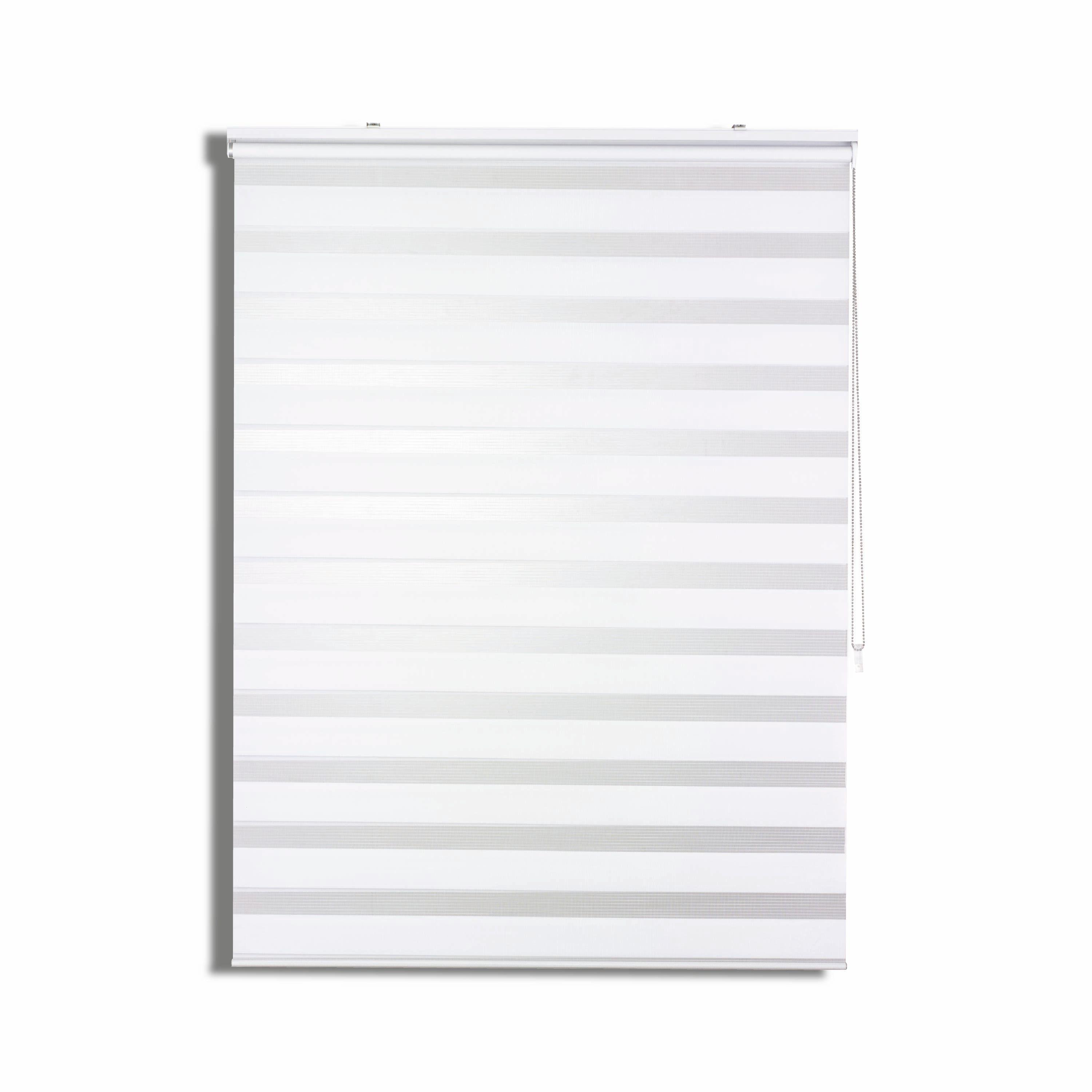 Roller Duo Zebra Día Y Noche Blanco 120 X 165 Cm Sin Cenefa-0