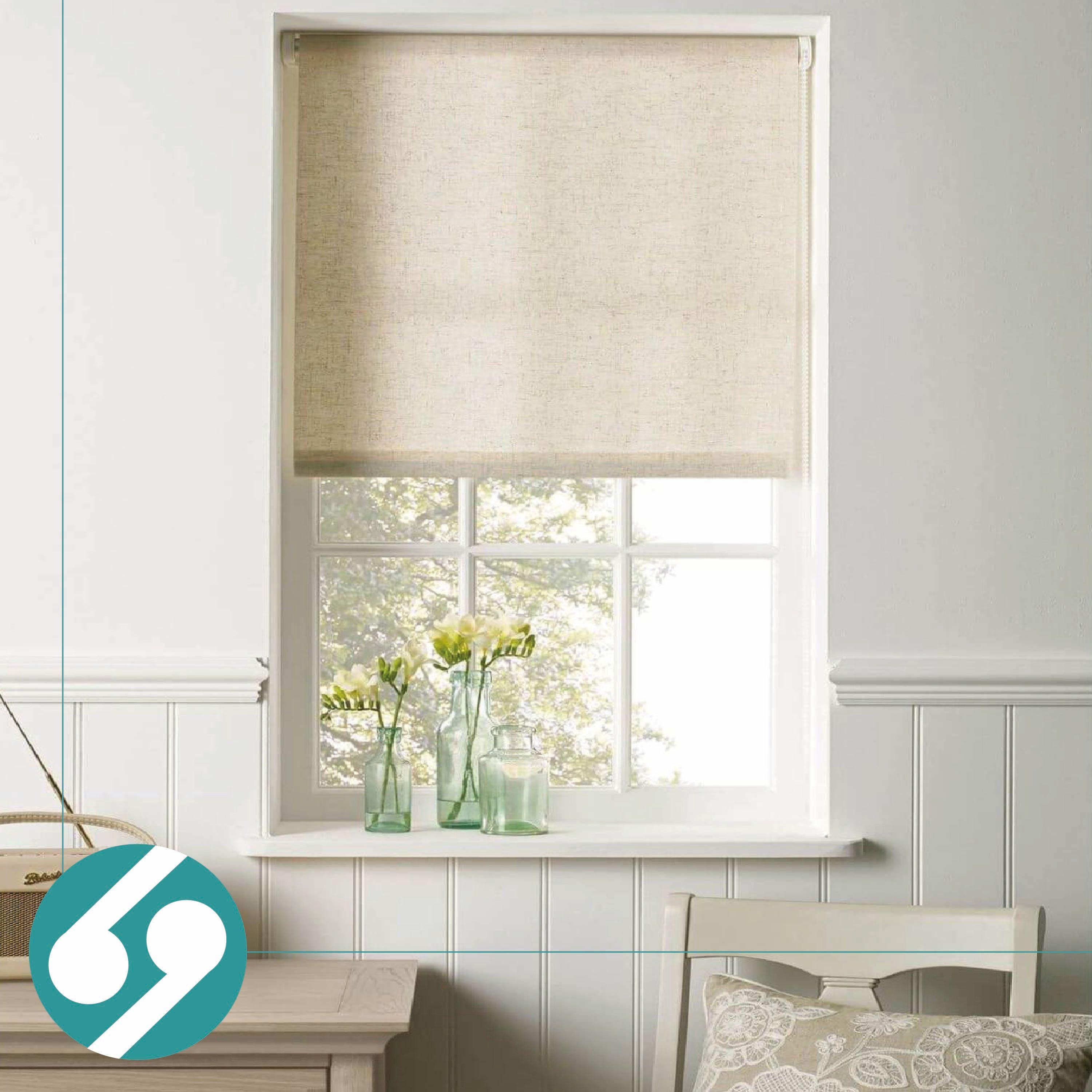 Cortina Roller Blackout Textura Lino 180 X 165 Cm Sunfree-5