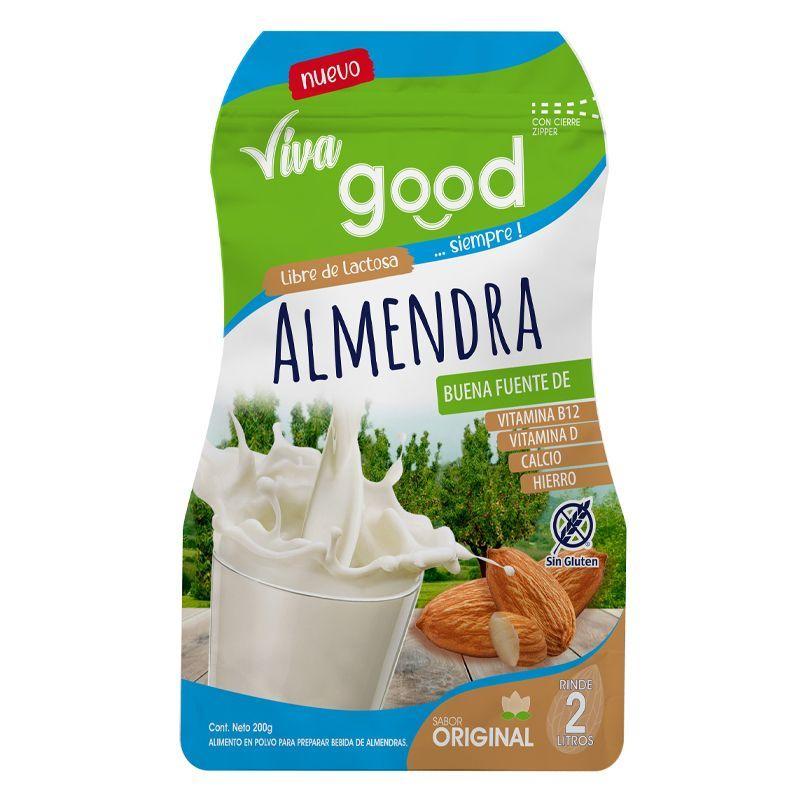 Viva Good Bebida Vegetal En Polvo Sabor Almendra-0