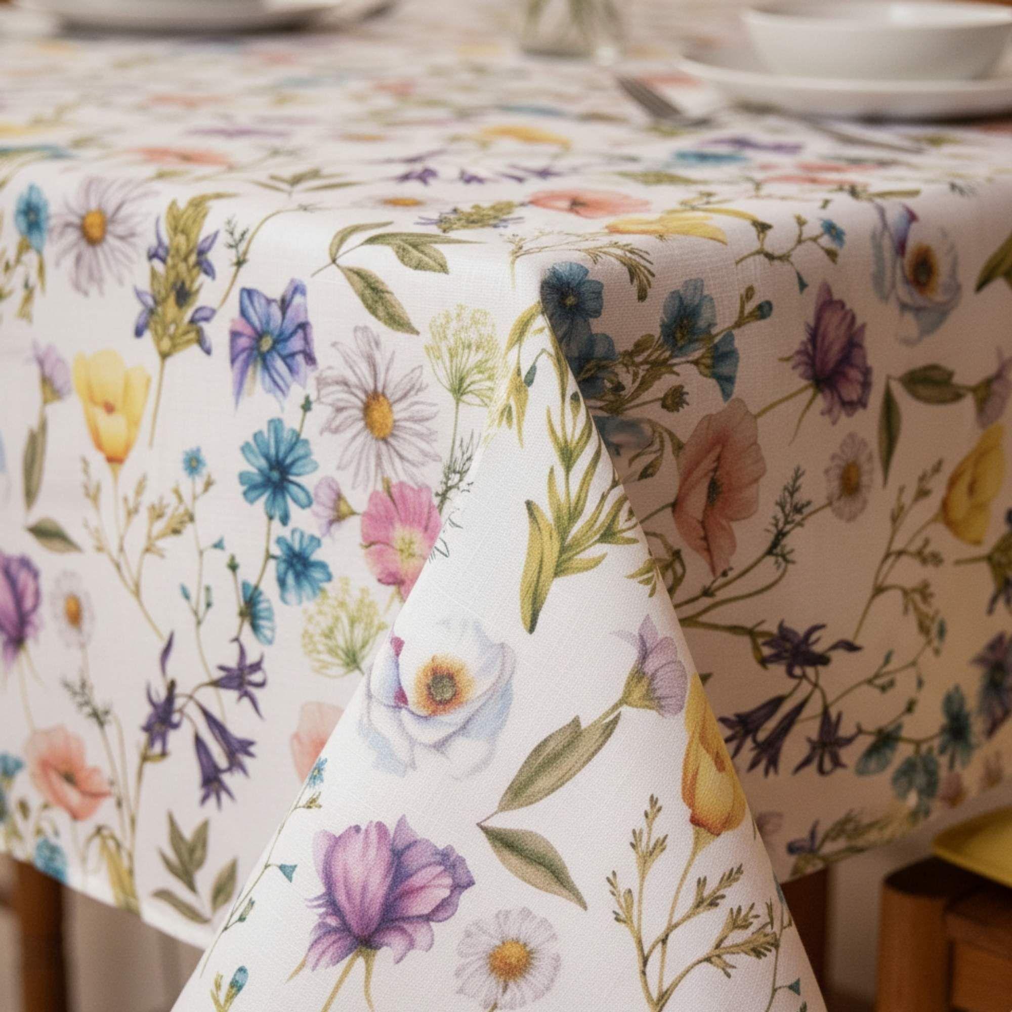 Mantel Antimanchas Primavera 130X180 Cm-2