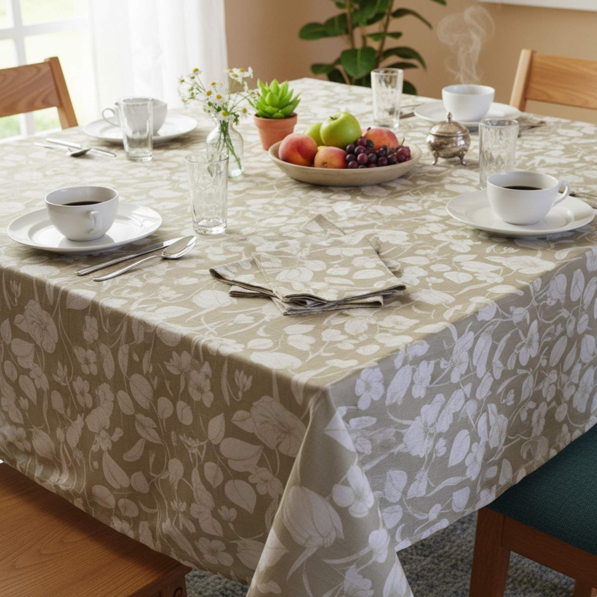 Mantel Antimanchas Natural 130X180 cm-2