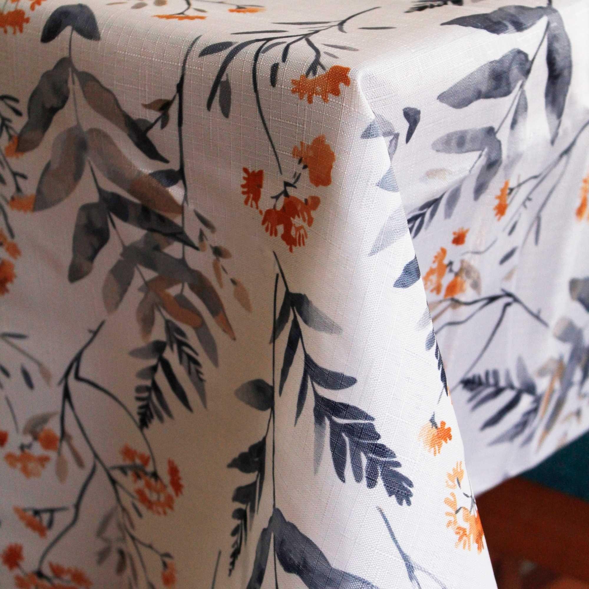 Mantel Antimanchas Floral 160X220 cm-3