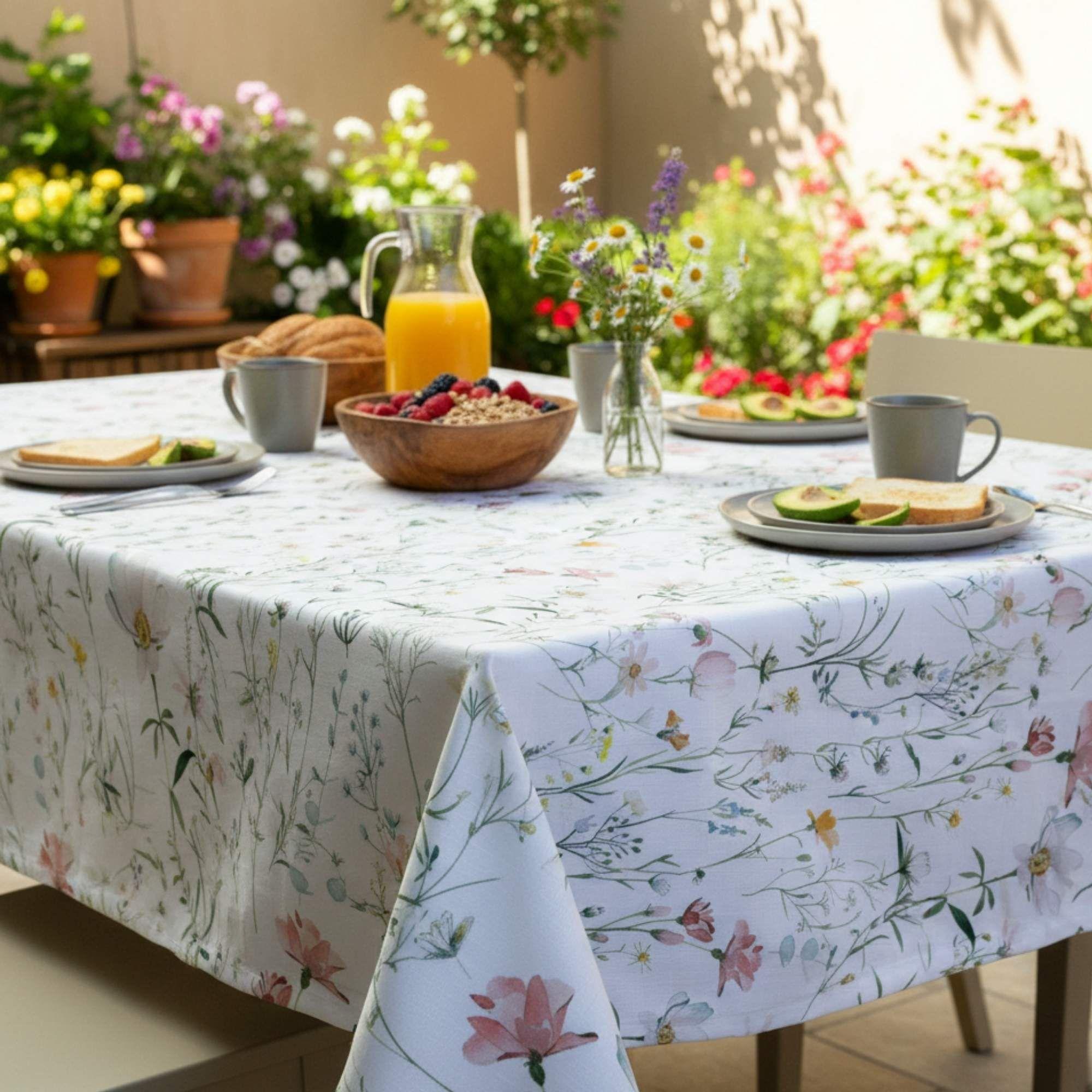 Mantel Antimanchas Pradera 180X280 cm-2