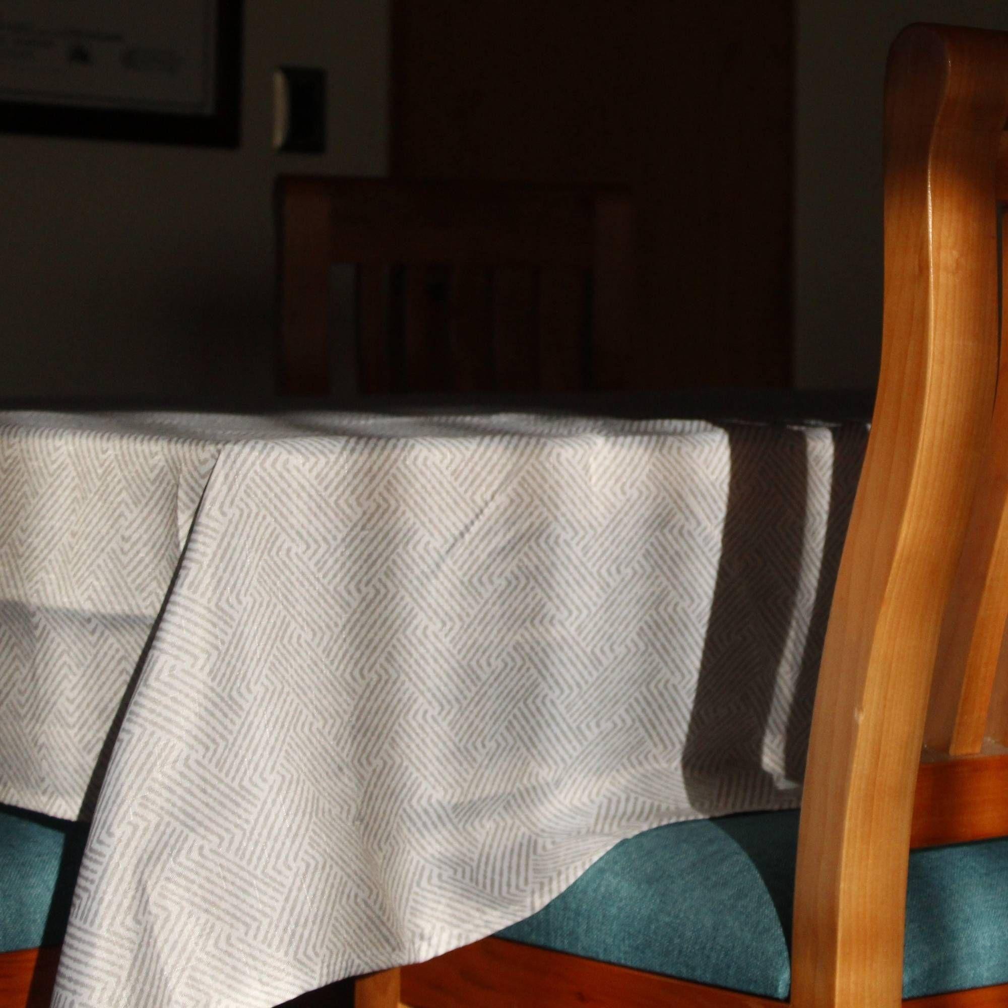 Set 2 Manteles Antimanchas Tide y Natural 130x180 cm-2