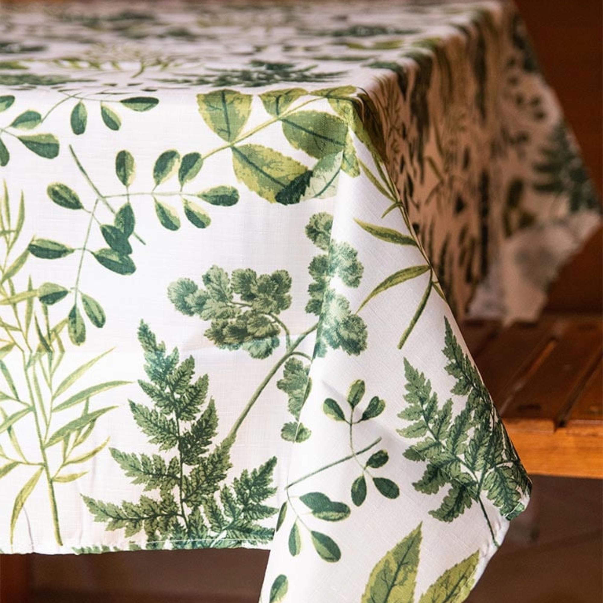 Mantel Antimanchas Botanico 130X180 Cm-2