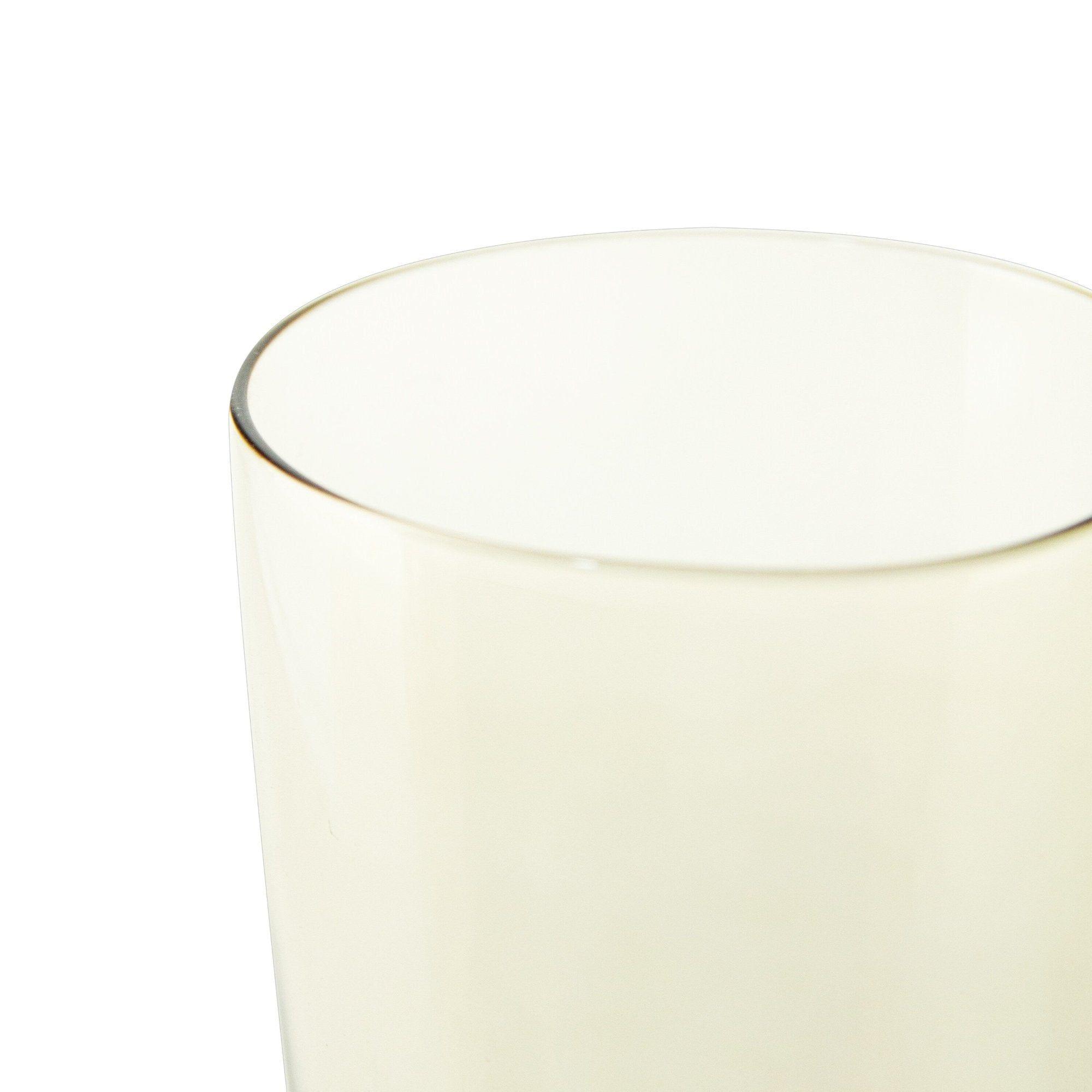 Set 6 Vasos Gota alto ambar-5
