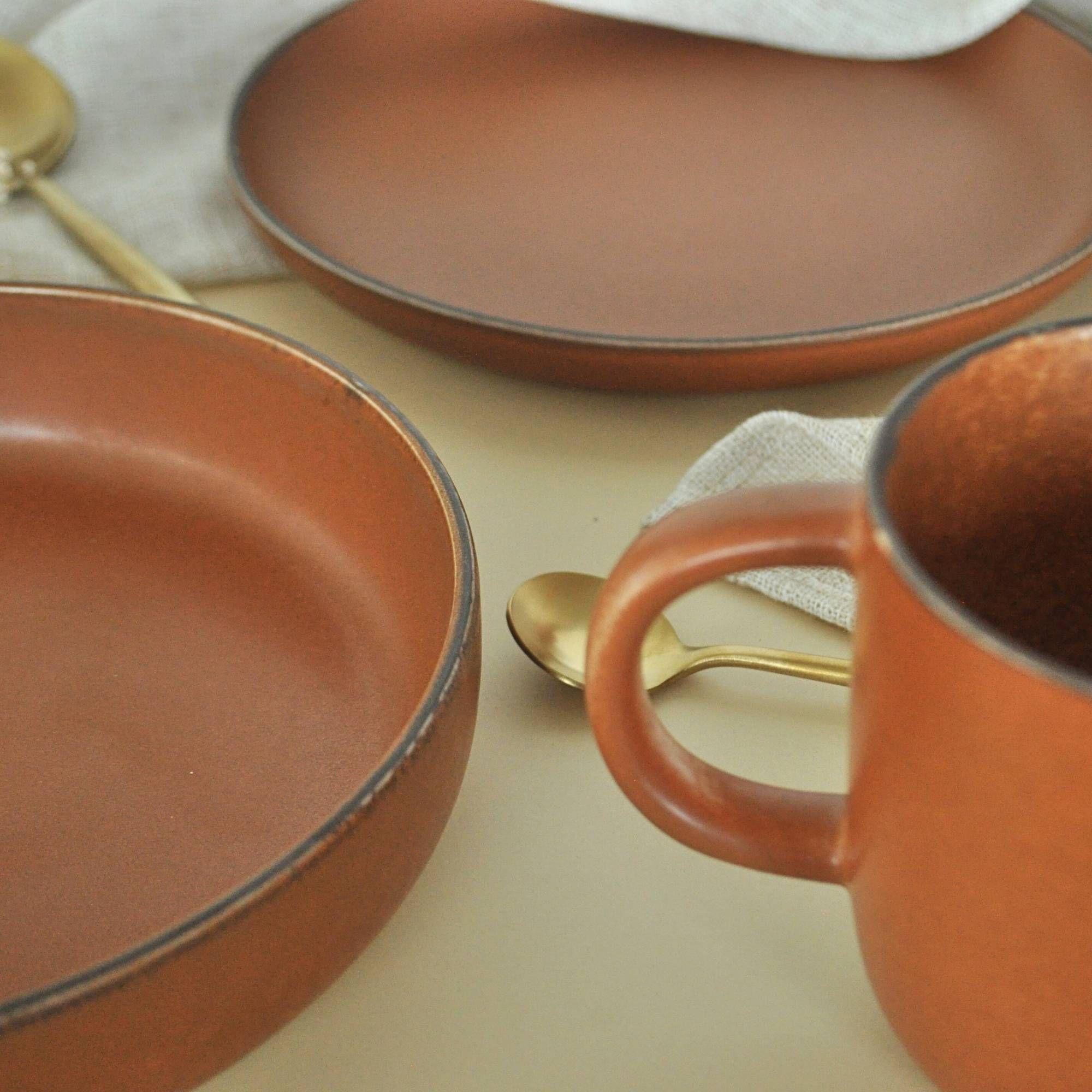 Set Vajilla 25 piezas Loza Toscana Cerámica-3