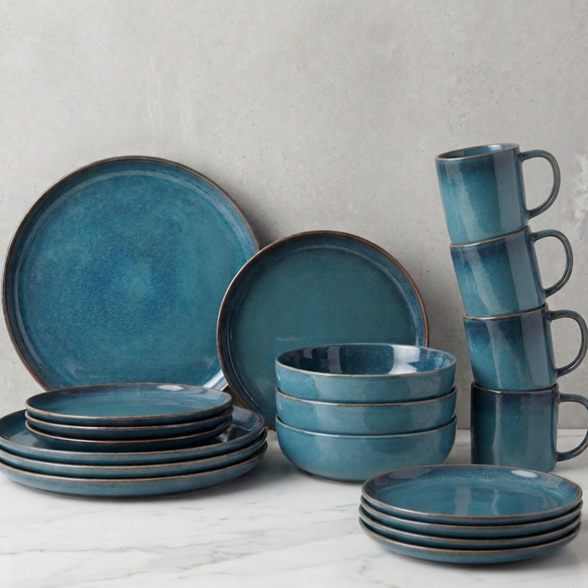 Set Vajilla 16 piezas Loza Portofino Cerámica-8