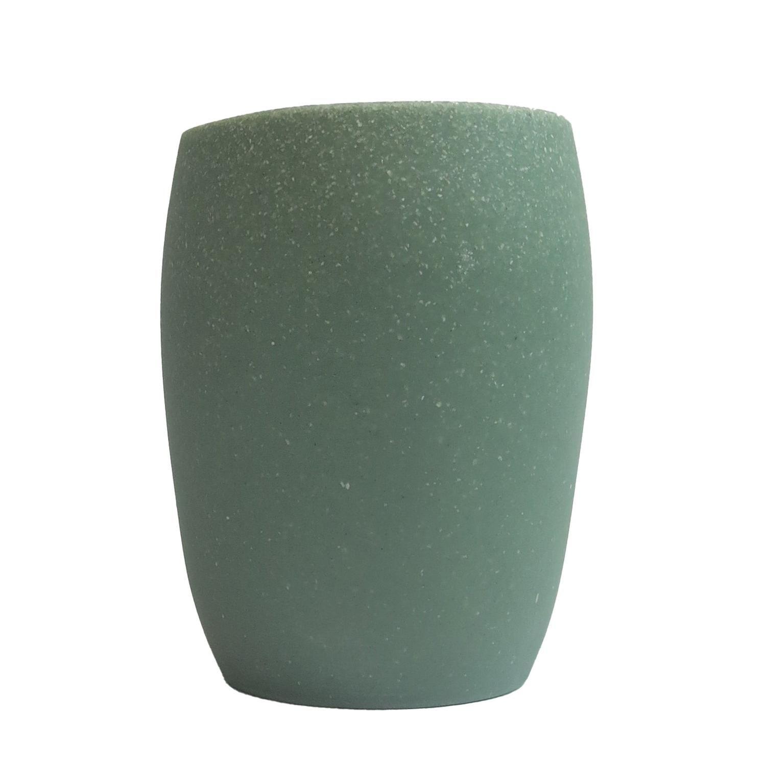 Set 2 accesorios de baño Dispensador de jabón y Vaso Moon-3