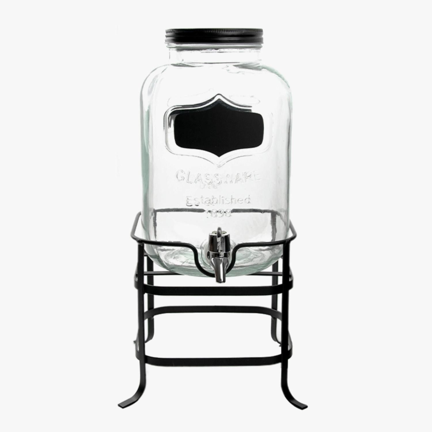 Dispensador Jugo De Vidrio 5L-0
